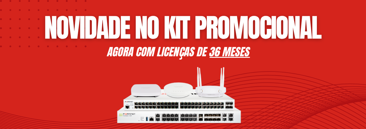 Novidade na Timix: Kits Fortinet com 3 Anos de Licença