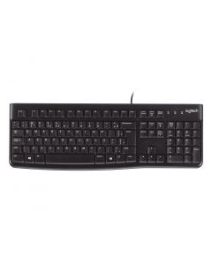 Teclado Logitech K120 Preto USB - 920-004423-C