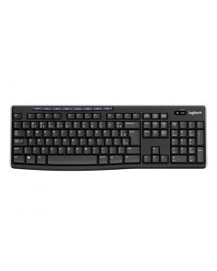 Teclado Logitech K270 Preto sem fio - 920-004427-C