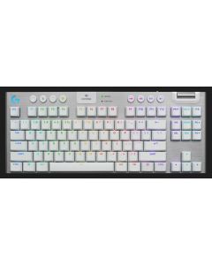 Teclado Gamer Logitech G915 X TKL Branco sem Fio - 920-012732
