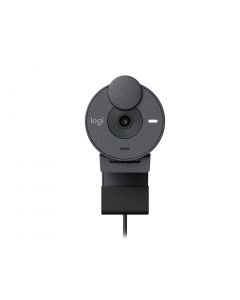 Webcam Logitech Brio 300 Grafite Full HD - 960-001413-C