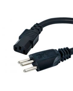 Cabo de Força Tripolar Zebra Padrão Brasil BRZ1000