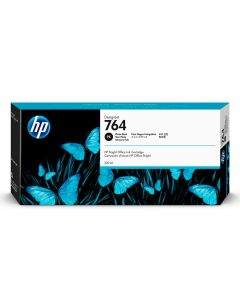 Cartucho de Tinta HP 764 Preto Foto PLUK 300 ml C1Q17A