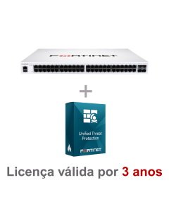 KIT PROMOCIONAL FS-148F-POE + LICENÇA FORTICARE 36 MESES