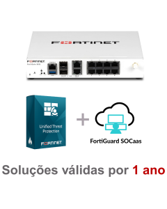 Kit FortiGate 90G + UTP + SoCaaS – Monitoramento 24x7 (12 meses)