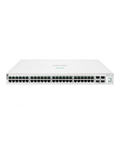 Switch HPE Aruba Instant On 1930 48 portas RJ-45 10/100/1000 Class 4 PoE 4 portas SFP+ 1/10GbE - JL686B