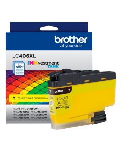 Cartucho de Tinta Brother Amarelo 5K - LC406XLYS