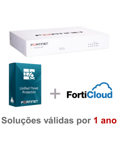 Kit FortiGate 40F + UTP + FortiCloud – Gestão na Nuvem (12 meses)