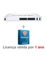 KIT PROMOCIONAL FS-124F-FPOE + LICENÇA FORTICARE 12 MESES